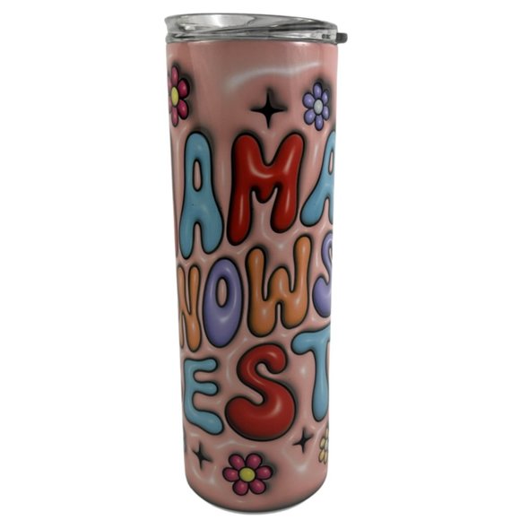 COPY - Skinny Tumbler 20oz Dog Mom Puffy Puppy Canine Inflated Stainless-Steel … - Picture 4 of 10